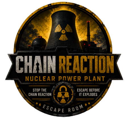 Chain Reaction: Nuclear Power Plant escape room logo